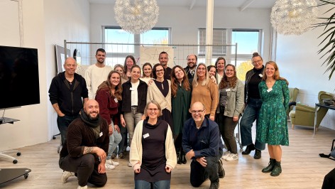Gruppenfoto der Teilnehmenden eines Workshops